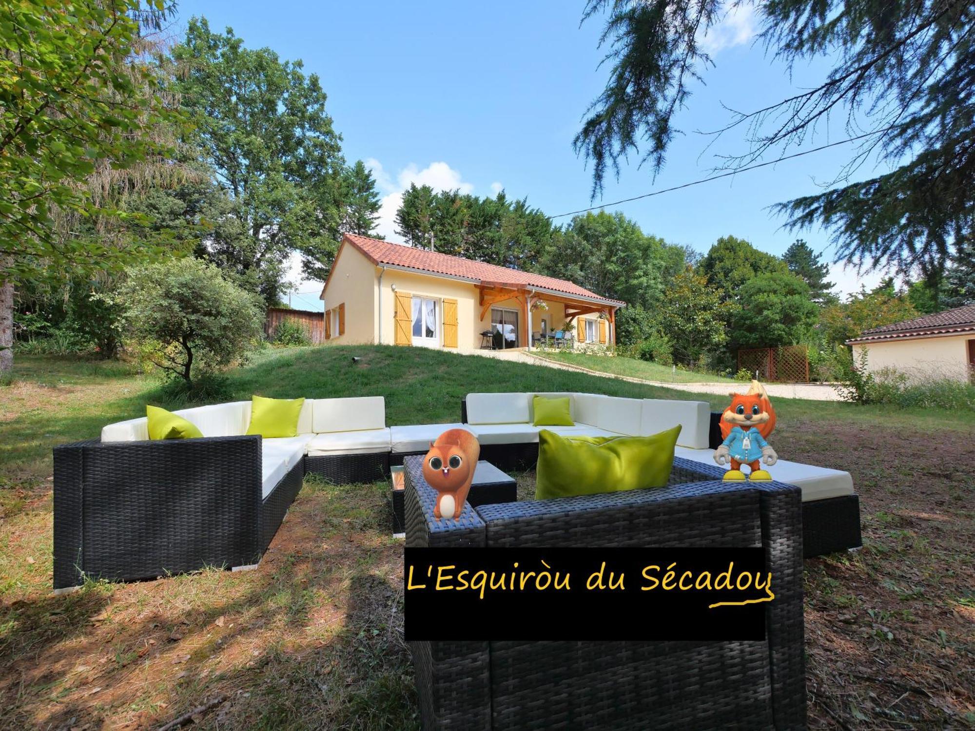 Vila L'Esquirou Du Secadou Castels Exteriér fotografie